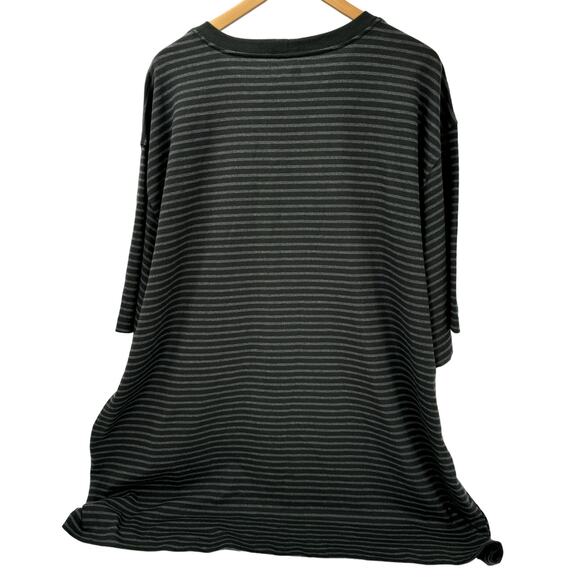 Carhartt T-Shirt Mens 3XL Gray Striped Original Fit Heavyweight Pocket Tee - Picture 4 of 7